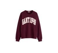 GANT Sweat-shirt crème / lie de vin, Taille S