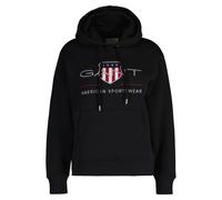 GANT Sweat-shirt gris / rouge foncé / noir / blanc, Taille XXL