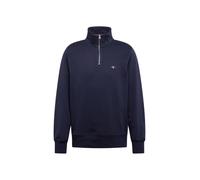 GANT Sweat-shirt Shield demi-zip bleu marine Homme Taille L