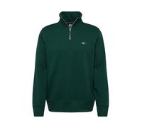 GANT Homme Sweat-Shirt À Demi-Fermeture Éclair Regular Shield, Tartan Green, XL
