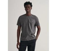 GANT T-shirt Reg Shield SS — mélange anthracite — Homme Taille S