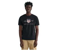 GANT T-shirt Archive Shield coupe régulière manches courtes Noir L Homme