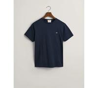 Gant Slim Shield Short Sleeve T-shirt Bleu XL Homme
