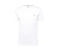 Gant Shield Short Sleeve V Neck T-shirt Blanc M Homme