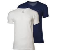 Gant 900012018 Short Sleeve V Neck Base Layer Bleu M Homme