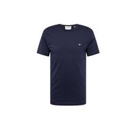 GANT T-Shirt Slim Shield SS pour Homme, Bleu Evening, Bleu Nuit, S