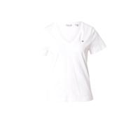 Vêtements GANT Reg Shield Ss V-Neck T-Shirt pour Accessoires M Blanc
