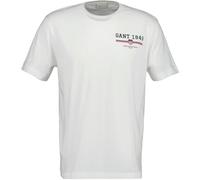 GANT Graphic SS T-Shirt, Coquille d'œuf, XXL Hommes