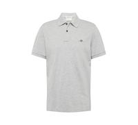 GANT Polo REG SS à manches courtes en piqué Shield Regular Gris chiné L Homme