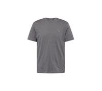 GANT Reg Shield SS T-Shirt, Mélange Anthracite, S Homme