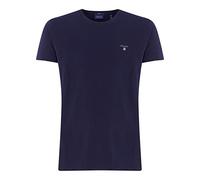Gant - T-shirt - Homme, Bleu (EVENING BLUE 433), Small