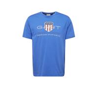 GANT Reg Archive Shield SS T-Shirt, Bleu Vif, M Homme