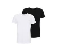 GANT T-Shirt noir / blanc, Taille XL