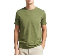 Gant T-Shirt pour Homme Reg Shield SS, Vert Herbe sèche, M