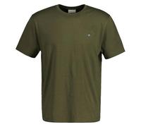 Gant T-Shirt Reg Shield SS pour Homme, Juniper Green, XXXXL
