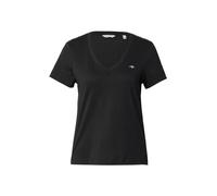 Gant Reg Shield Short Sleeve V Neck T-shirt Noir S Femme