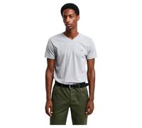 Gant Shield Short Sleeve V Neck T-shirt Gris S Homme
