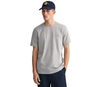 GANT T-Shirts Hommes Manches Courtes T-Shirt Décontracté Solide Col Coton Carats