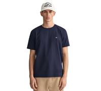 GANT T-Shirts Hommes Manches Courtes T-Shirt Décontracté Solide Col Coton Carats
