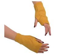 Gant Tactile, Gant Homme Chauds TricotéS sans Doigts pour Femmes Et Filles Mitaines d'hiver Douces Et Confortables