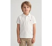 GANT Teen Unisex Shield Ss Pique White Taille: 146/152 | Chemises Outlet | kids | Blanche