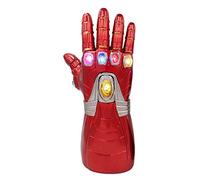 Gant Thanos en PVC avec lumière LED pour droitier - Accessoires d'Halloween pour enfants (King Size)