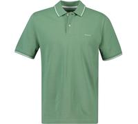 Gant Tipped Pique Polo Shirt Kalamata Vert XL Male