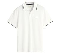 GANT Tipping SS Pique Rugger, Blanc, XXXL Homme