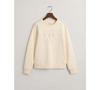 Gant Tonal Archive Shield Sweatshirt 116 Linen 10 (S) Female