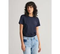 Gant Tonal Archive Shield T-Shirt 433 Soirée Bleue 10 (S) Female