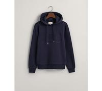 Gant Tonal Logo Archive Shield Hoodie 433 Soirée Bleue 14 (L) Female