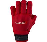 Gant Touch Pro Gris - Main Gauche - Rouge Fluoro (Neuf 2019/20) (L)
