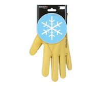 Gant tout fleur bovin jaune Entièrementdoublé molleton - SINGER - C56GYP