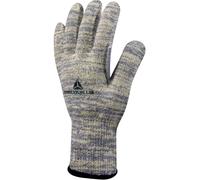 Gant tricoté enduit DELTA PLUS VECUT5507 HEATnocut coupe légère jauge 10 Taille 7 Jaune/Gris