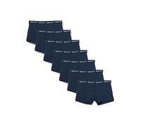 GANT Trunk 7-Pack sous-vêtement, Marine, Taille Unique (Lot de 7) Hommes