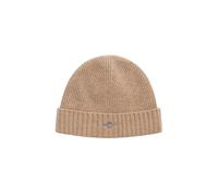 GANT Bonnet Unisexe en Laine Shield, Kaki Mel, Taille Unique
