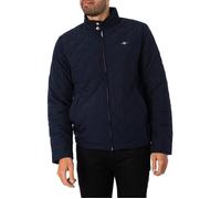 GANT Veste coupe-vent matelassée Evening Blue - 100% polyester - Homme M