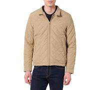 GANT Veste coupe-vent matelassée pour homme, Bleu nuit, Taupe clair, 4XL
