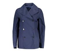 Gant - Veste de Sport en Coton Bleu avec Logo - Homme - Manteaux - Bleu - Taille: S