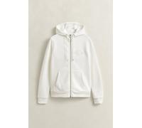 Gant 4202588 Full Zip Sweatshirt Blanc M Femme