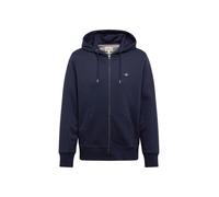 GANT REG Full Zip Hoodie Sweat À Capuche Zippé Shield Regular, Evening Blue, 5XL Homme