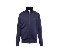 GANT Sweat-shirt zippé Regular Shield Homme Bleu coton 87% polyester 13% M