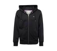 GANT Sweatshirt Reg Shield zippé intégral Noir L Homme