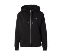 GANT Veste de survêtement noir, Taille S