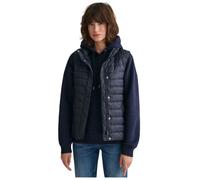 Gant - Veste matelassée sans manches - Femme - Vestes - Bleu - Taille: 40 FR