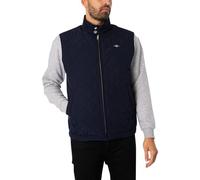 GANT Veste matelassée Windcheater Gilet, Bleu Nuit, L Homme