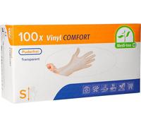 Gant vinyle MediInn "Comfort" S non poudré transparent