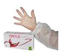 Gant vinyle micro poudre extra large taille 8 9 la boite M x 4 Colis de 1000 Mediprotec Promosac G