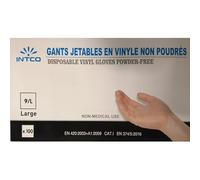 Gant Vinyle Non Poudre - Taille L - Prest'hyg
