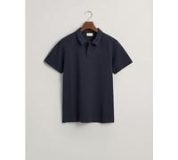 Gant Waffle Texture Ss-Pique Dove Blue S Bleu soirée S Male